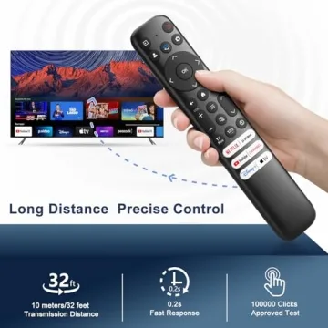 Replacement Remote for TCL Google TV Models, Pack of 2