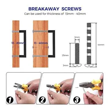 Ravinte 5 Pack 5 Inch Kitchen Square Cabinet Handles Matte Black Cabinet Pulls Black Drawer Pulls Kitchen Cabinet Hardware Kitchen Handles for Cabinets Cupboard Handles Drawer Handles