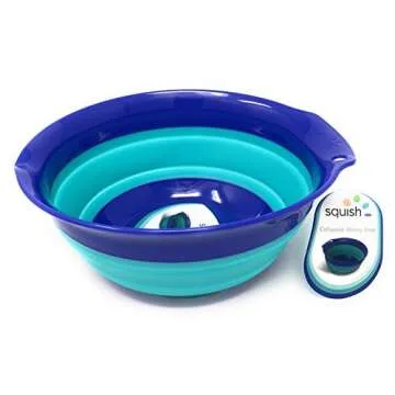Squish 3 Qt Collapsible Mixing Bowl for Easy Cooking