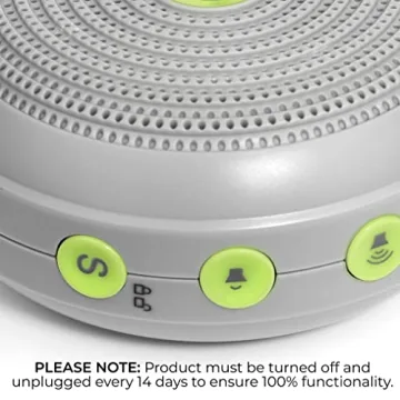 Yogasleep Hushh Portable White Noise Machine & Travel Case