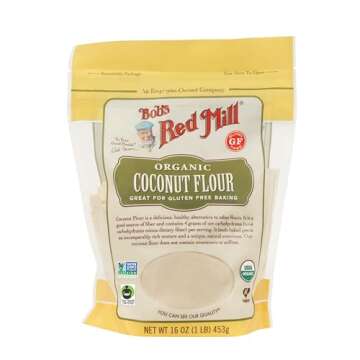 Bob's Red Mill Organic Coconut Flour, 16 oz (Pack of 4)