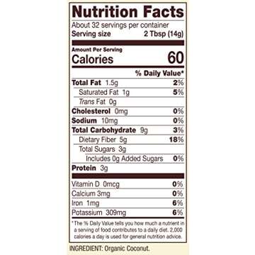 Bob's Red Mill Organic Coconut Flour, 16 oz (Pack of 4)