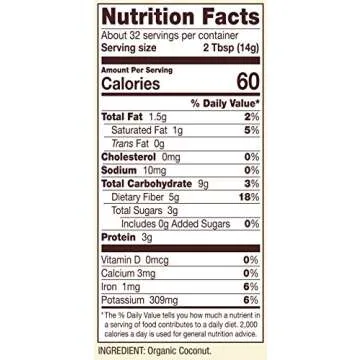 Bob's Red Mill Organic Coconut Flour, 16 oz (Pack of 4)