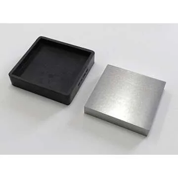 Steel and Rubber Block 4" Double Sided Combination Metal Working Anvil Bench Tools