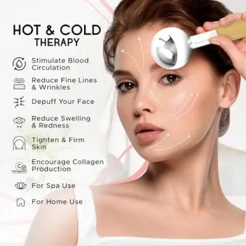 Ice Globes for Facials - Unbreakable Steel Roller
