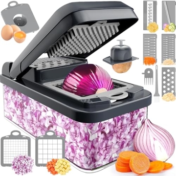 SpaceHacks 12-in-1 Vegetable Chopper for Effortless Meal Prep