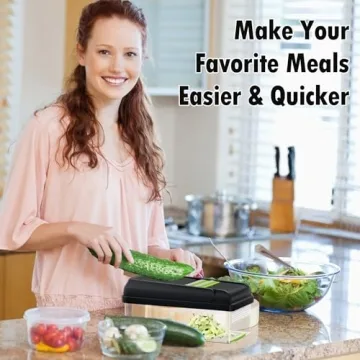 SpaceHacks 12-in-1 Vegetable Chopper for Easy Cooking