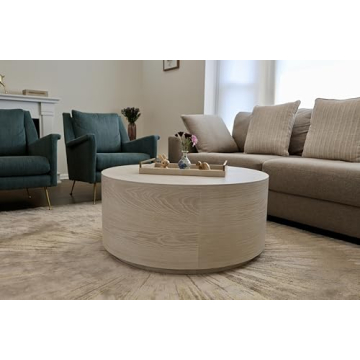 Elegant Ivory Shagreen Serving Tray with Gold Handles