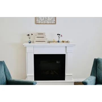 Elegant Ivory Shagreen Serving Tray with Gold Handles