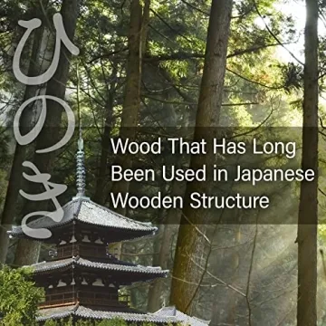 Japanese Hinoki Cutting Board - Medium Natural Wood Durable