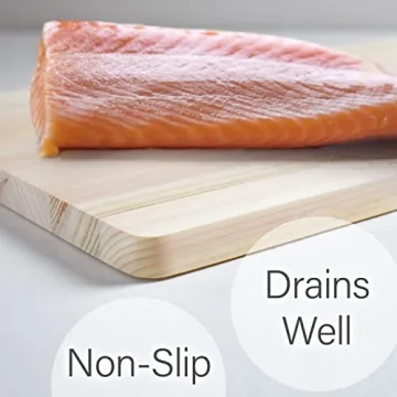 Japanese Hinoki Cutting Board - Medium Natural Wood Durable