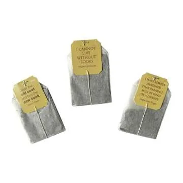 Novel Teas Book Lover's Tea - A Literary Gift with 25 Unique Quotes