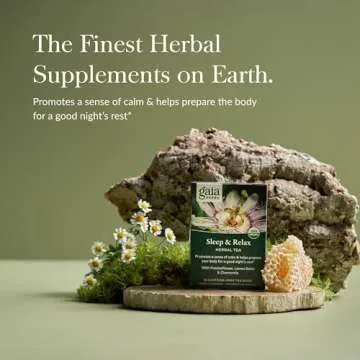 Gaia Herbs Sleep & Relax Tea - Herbal Calm for Sleep