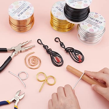 Creative BENECREAT Aluminum Craft Wire for All DIY Projects