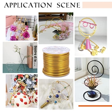 Creative BENECREAT Aluminum Craft Wire for All DIY Projects