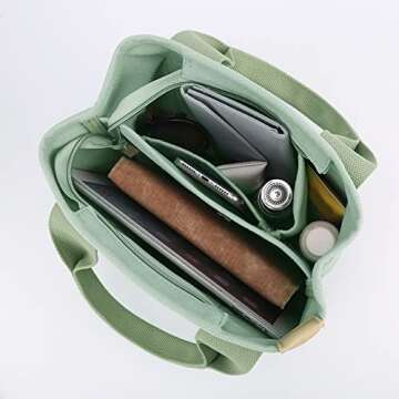 Juoxeepy Canvas Handbag - Stylish Mini Tote for Women