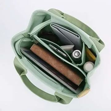 Juoxeepy Canvas Handbag - Stylish Mini Tote for Women