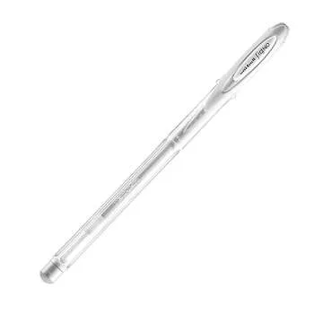 Uni-Ball Signo Angelic UM-120AC White Gel Pen 3 Pack - 0.7mm