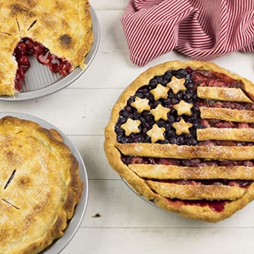 USA Pan 9-Inch Aluminized Steel Pie Pan for Perfect Pies
