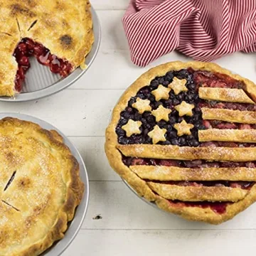 USA Pan 9-Inch Aluminized Steel Pie Pan for Perfect Pies