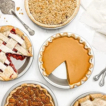 USA Pan 9-Inch Aluminized Steel Pie Pan for Perfect Pies