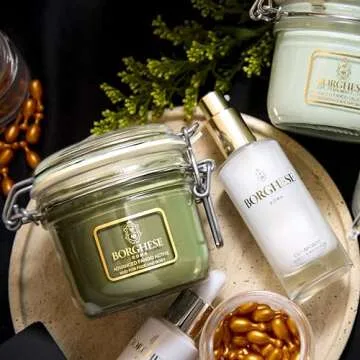 Borghese Advanced Fango Active Mud Musk - Nourishing & Exfoliating Face Mask with Bentonite Clay & Hyaluronic Acid For Normal, Combination & Oily Skin