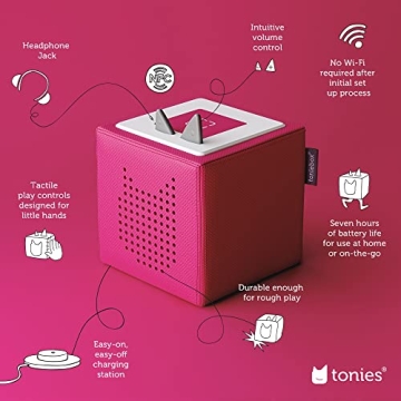 Toniebox Audio Player Starter Set - Fun Audio Toy for Ages 3+
