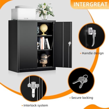 Buy INTERGREAT Lockable Metal Storage Cabinet Online