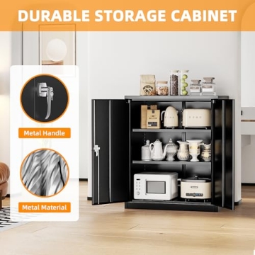Buy INTERGREAT Lockable Metal Storage Cabinet Online
