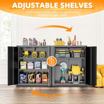 Buy INTERGREAT Lockable Metal Storage Cabinet Online