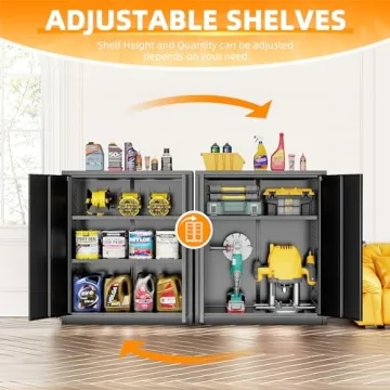 Buy INTERGREAT Lockable Metal Storage Cabinet Online