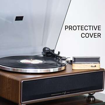 1 by ONE Vinyl Record Cleaner Brush - Effortless Cleaning Tool