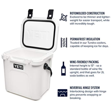 Yeti Roadie 24 Hard Cooler White