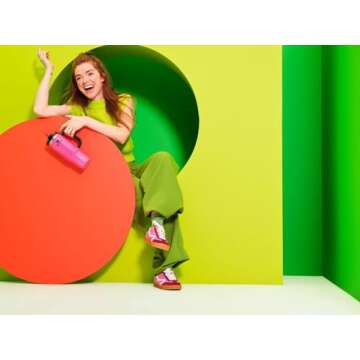 STANLEY Quencher H2.0 FlowState Stainless Steel Vacuum Insulated Tumbler with Lid and Straw for Water, Iced Tea or Coffee, Smoothie and More, Electric Pink, 40 OZ