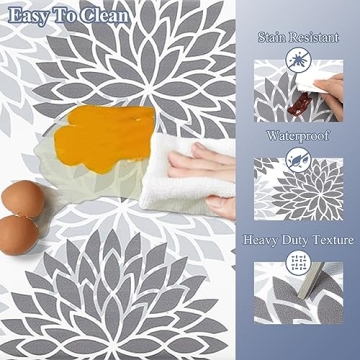 HEBE Anti-Fatigue Kitchen Mats - Non-Slip Comfort Rug Set