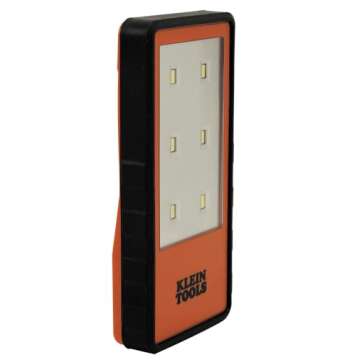 Klein Tools 56221 LED Light - Hands-Free Magnetic Clip with Adjustable Brightness