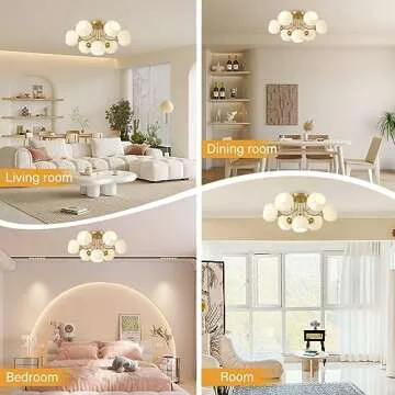 Elegant Qufute 7-Light Ceiling Light for Modern Spaces