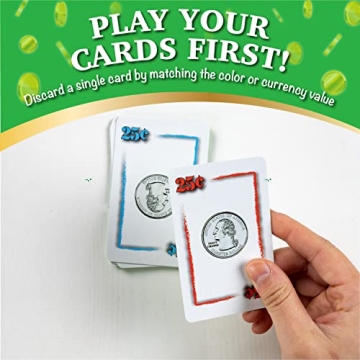 Exact Change Card Game for Fun Money Counting Learning