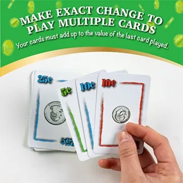 Exact Change Card Game for Fun Money Counting Learning