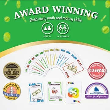 Exact Change Card Game for Fun Money Counting Learning