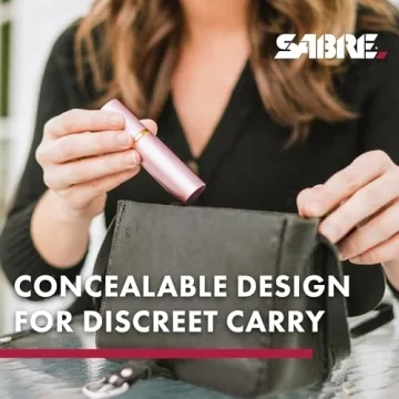 SABRE Lipstick Pepper Spray for Discreet Self-Defense