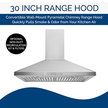 Broan-NuTone BWP2304SS Quiet 30-Inch Range Hood