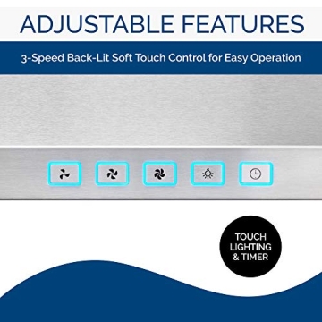 Broan-NuTone BWP2304SS Quiet 30-Inch Range Hood