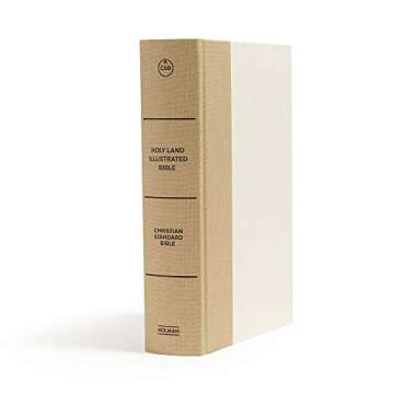 CSB Holy Land Illustrated Bible, Hardcover, Black Letter, Full-Color Design, Articles, Photos, Illus...