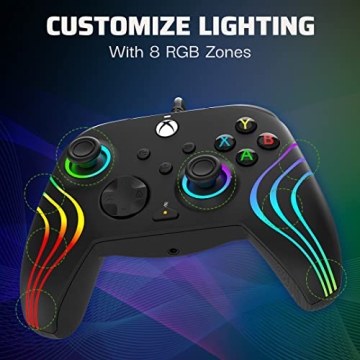 PDP Gaming Afterglow™ Wave Controller - Customizable & Ergonomic