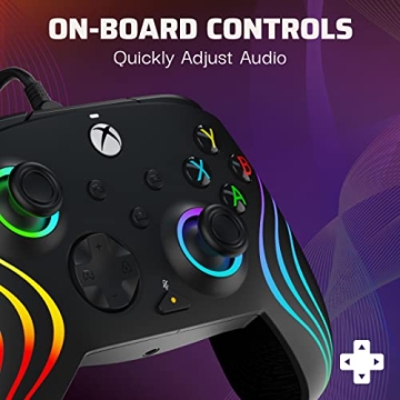 PDP Gaming Afterglow™ Wave Controller - Customizable & Ergonomic