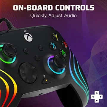 PDP Gaming Afterglow™ Wave Controller - Customizable & Ergonomic