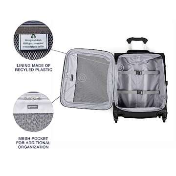 Travelpro Maxlite 5 Lightweight Expandable Carry On Suitcase