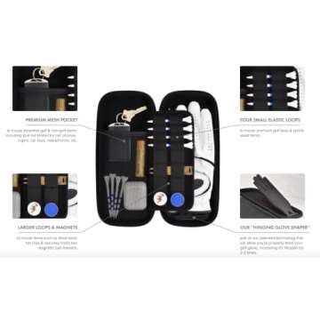 Platypus Golf Caddie Case for Gloves and Accessories