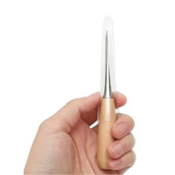 Dorytop Leather Hole Punch Tool Leather Sewing Awl Wood Handle Drillable Awl Pin Leather Craft Awl Tools Sewing Punching Hole Maker